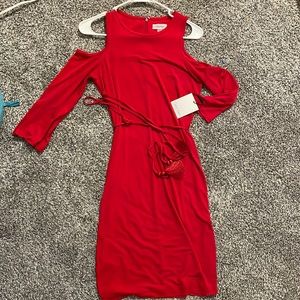 Calvin Klein Red Dress